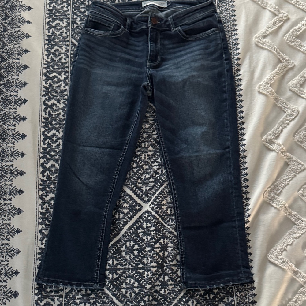 BKE Dark Wash Ankle Jeans